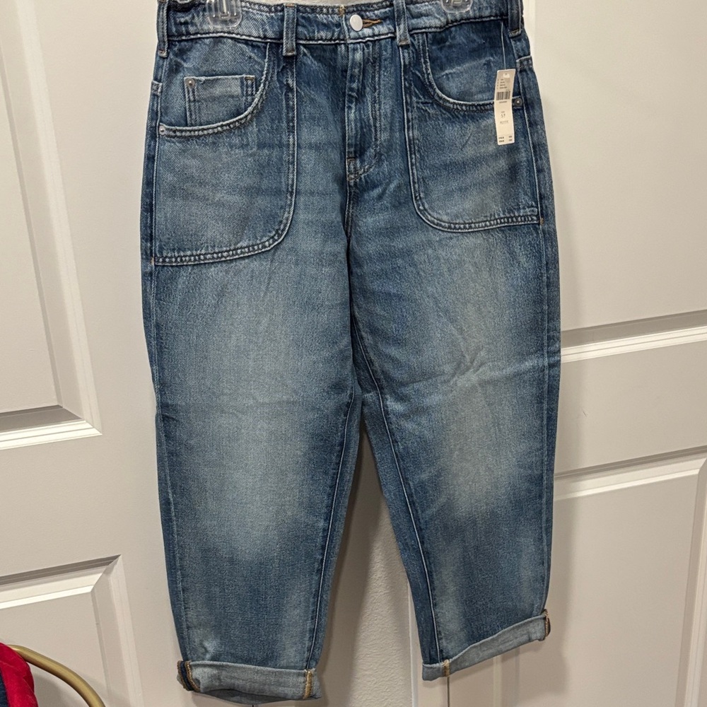 PILCRO JENNA MID RISE JEANS SMALL/PETITE